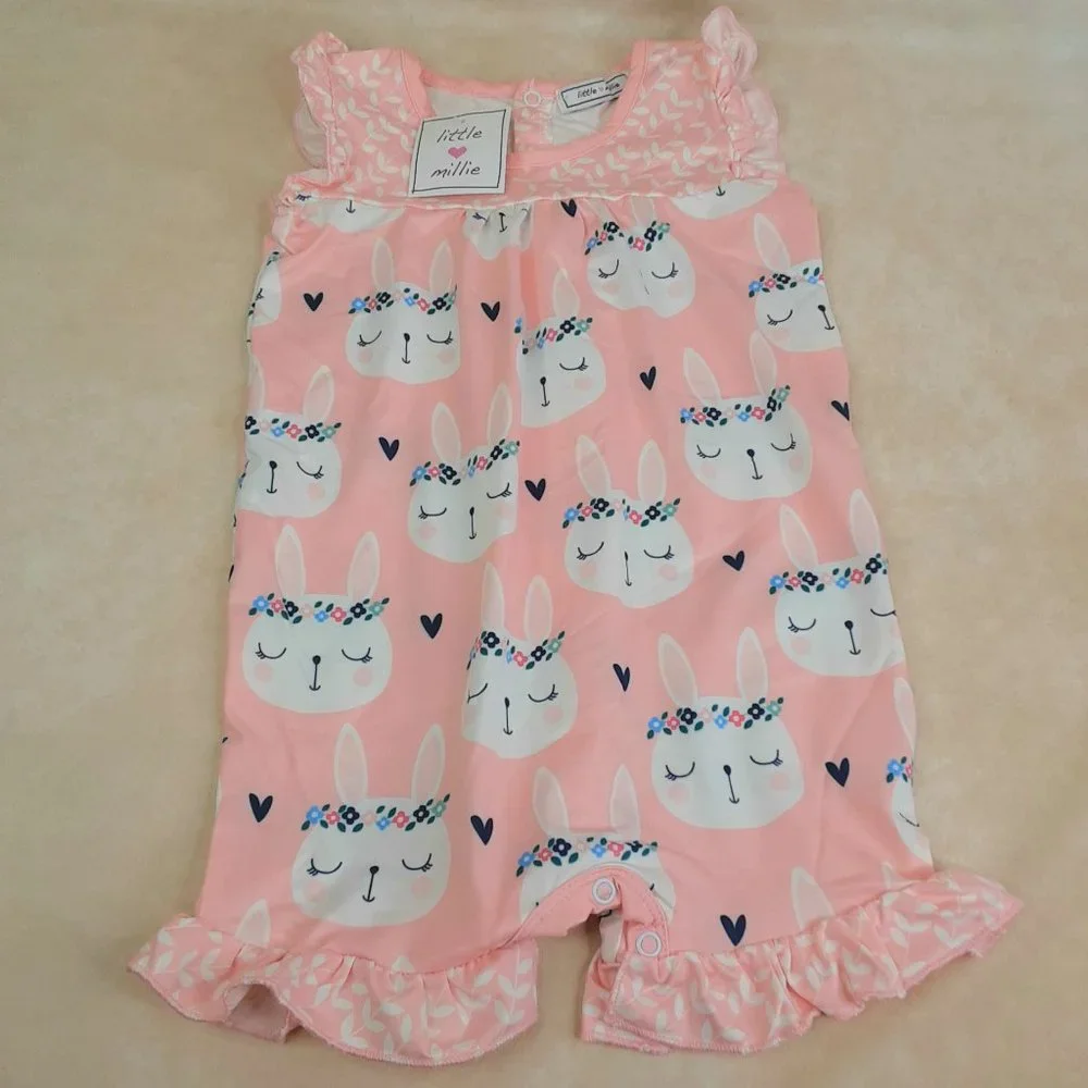 'LITTLE MILLIE' RUFFLE ROMPER - Picture 14 of 14